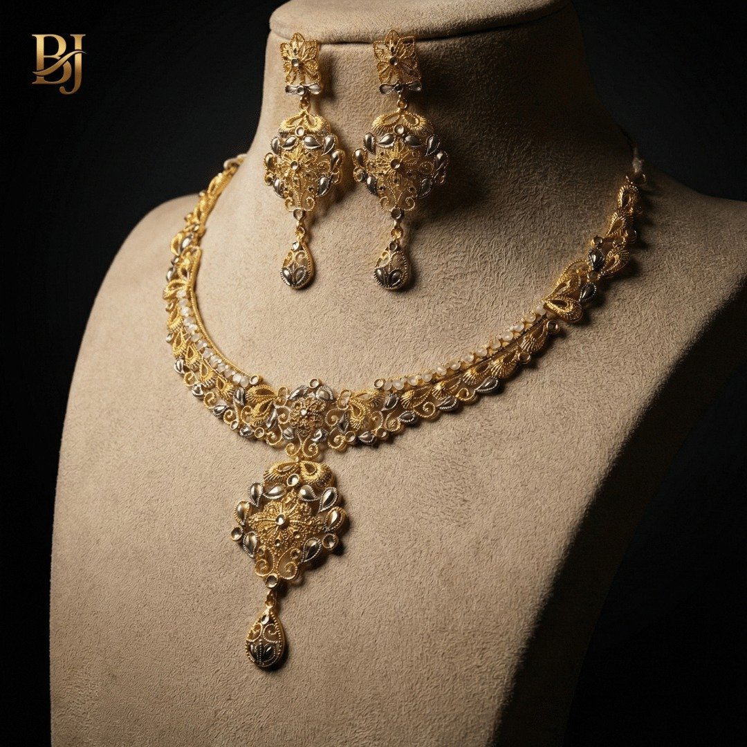 Royal Noor 21K Gold Designer Set